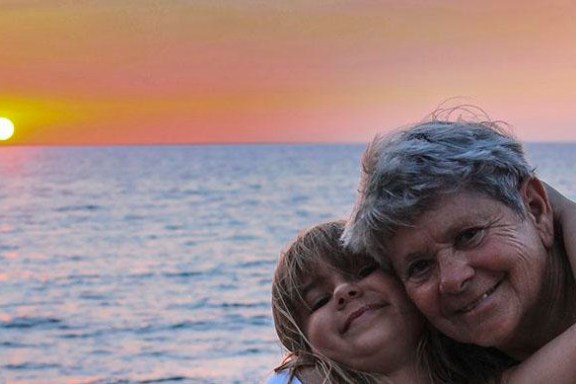 Happy Dad & Daughter