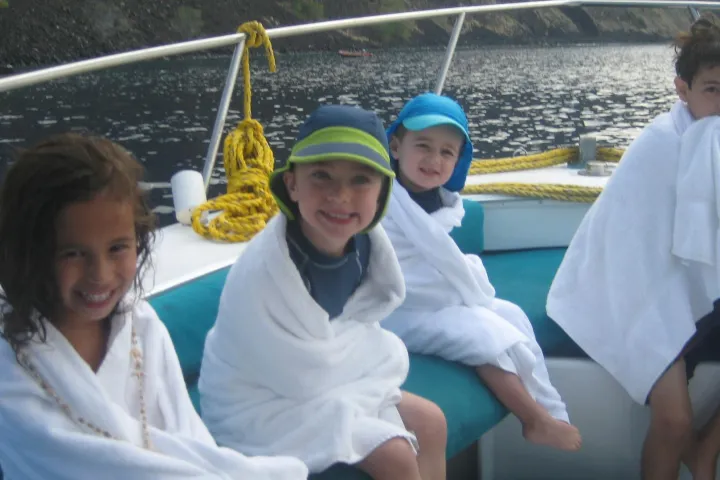 Kids After Scuba Diving Course